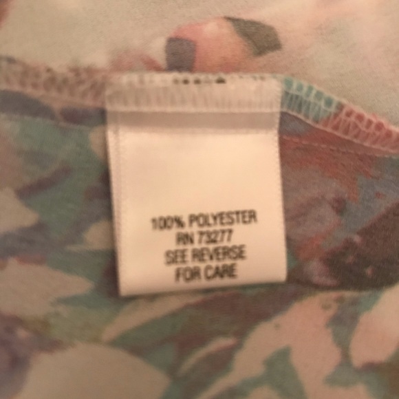 Apt 9 Sleeveless Floral Adjustable Strap Flowy Top-M - Picture 12 of 13